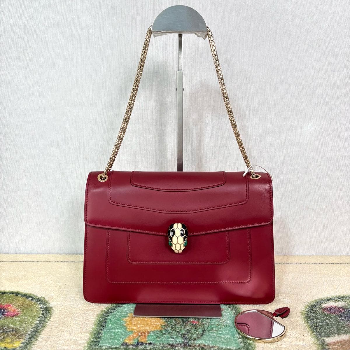 Bulgari Serpenti Medium, Red, condition grade A