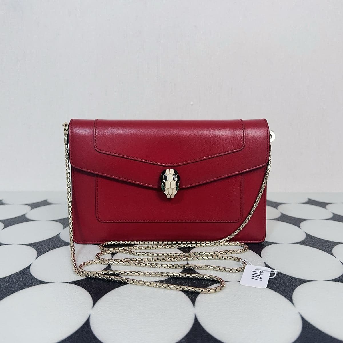 Bulgari Serpenti East-West Chain Bag, , condition grade A