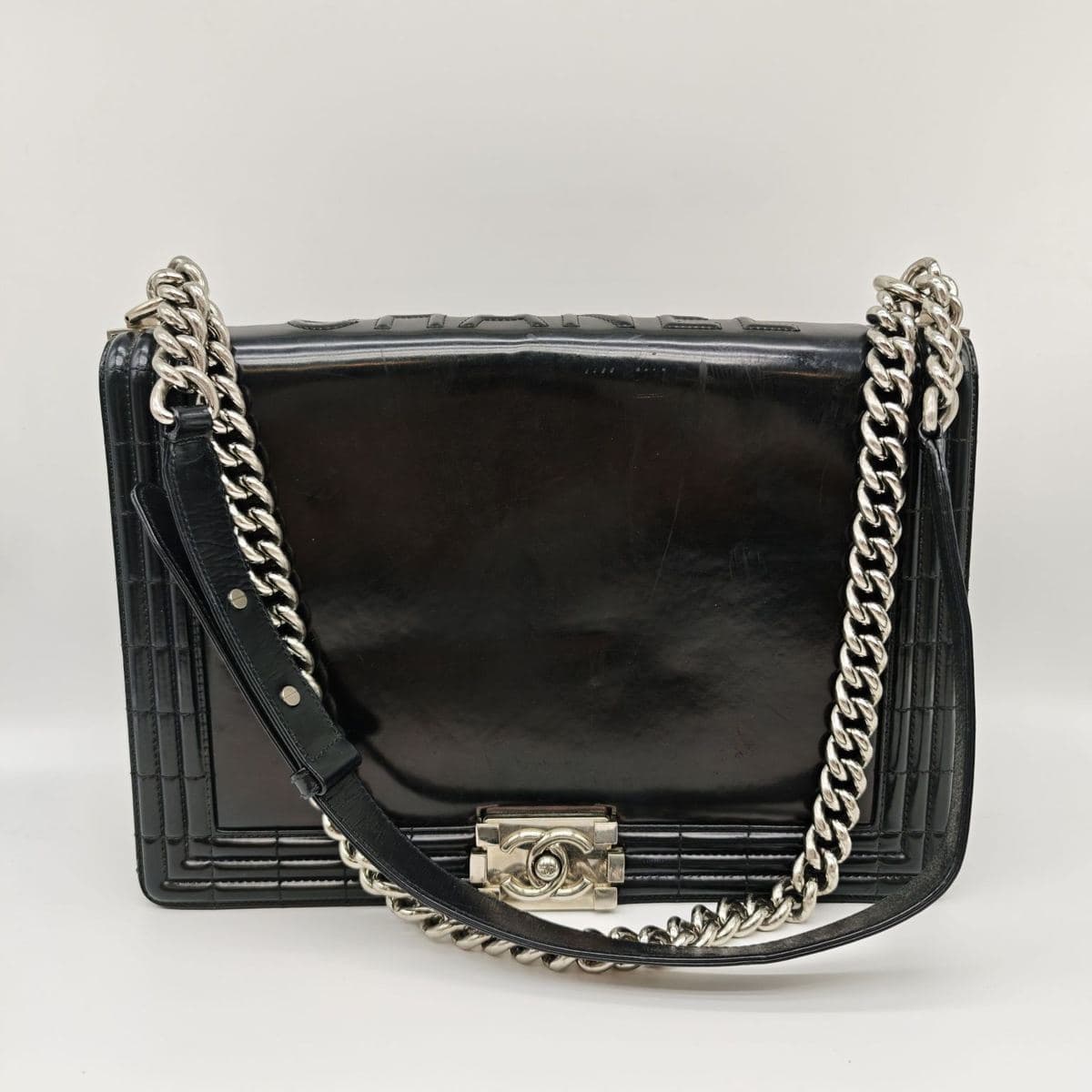 Chanel Boy Bag, Black, condition grade A