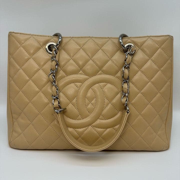 Chanel Grand Shopping Tote, Beige, condition grade A