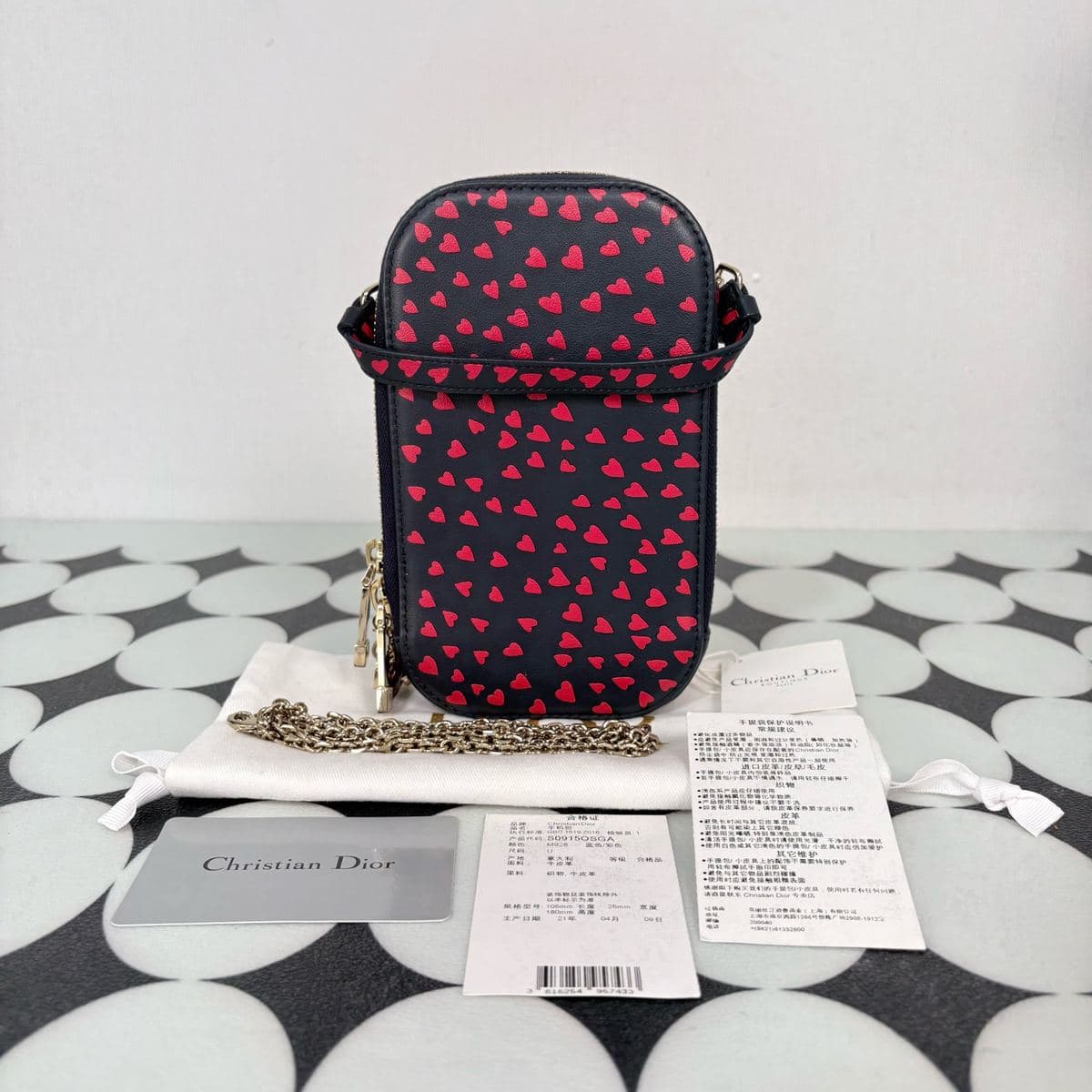 Dior Heart Phone Pouch (Valentine's limited edition) — photo 1