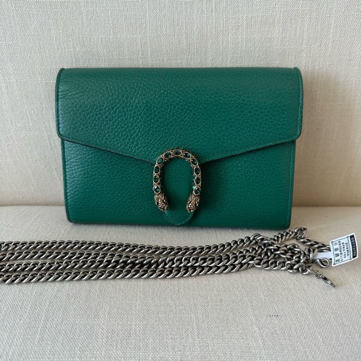 Gucci Dionysus, Green, condition grade A