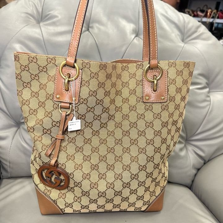 Gucci GG Canvas Tote, , condition grade A