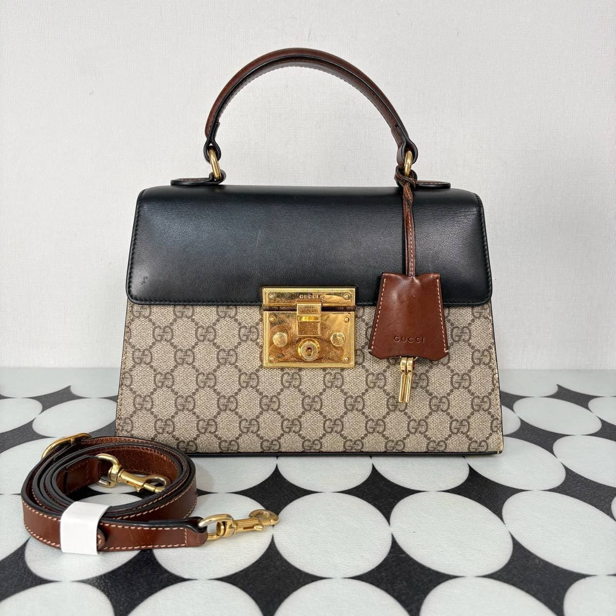 Gucci Padlock Top Handle Bag, , condition grade A