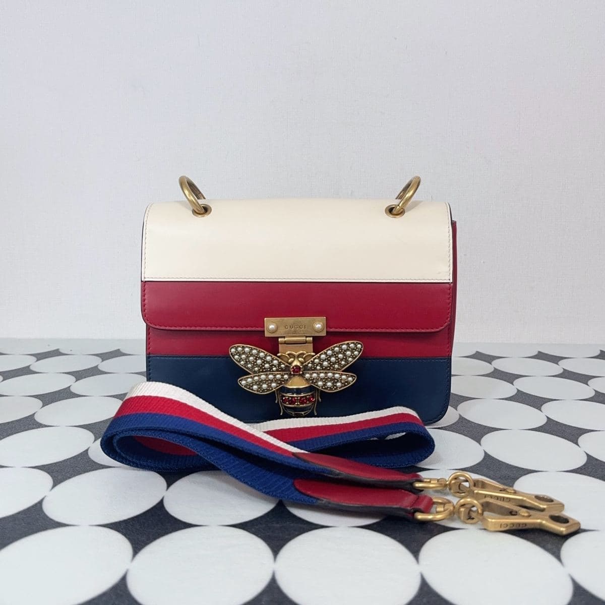 Gucci Queen Margaret Messenger Bag, , condition grade A