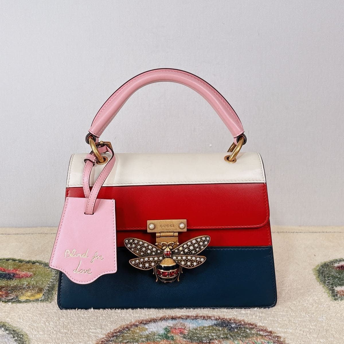 Gucci Queen Margaret Top Handle Bag, , condition grade A