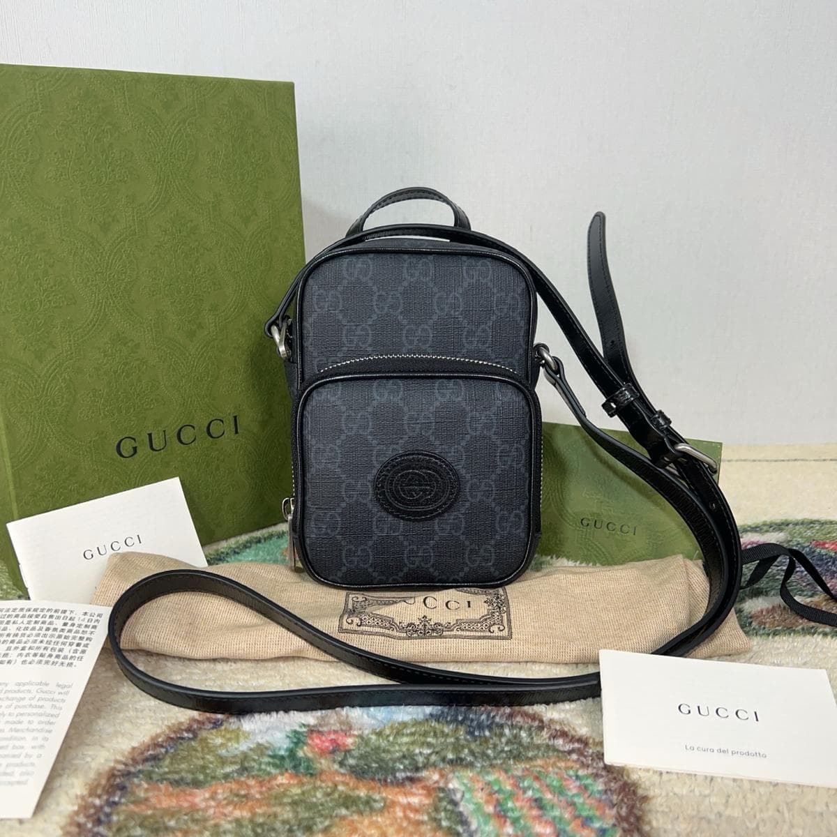 Gucci Double Camera Bag, , condition grade A