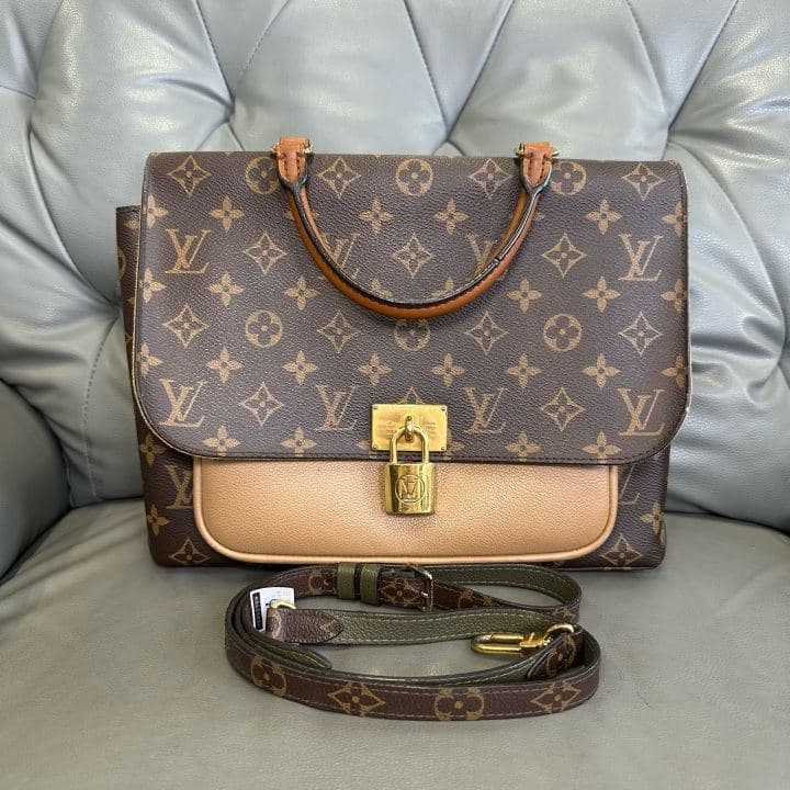 Louis Vuitton Marignan, Brown / Beige, condition grade A