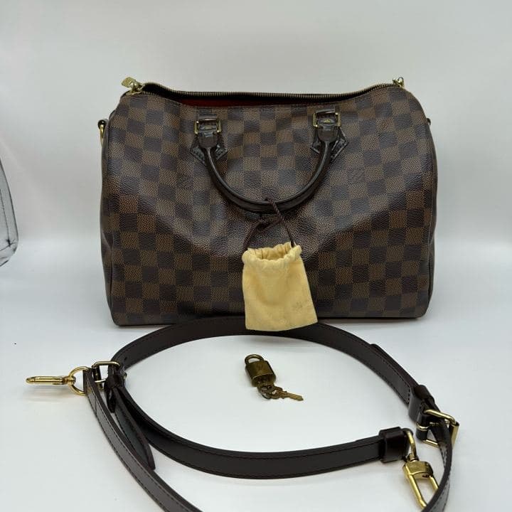 Louis Vuitton Speedy Bandoulière 30, Brown, condition grade A