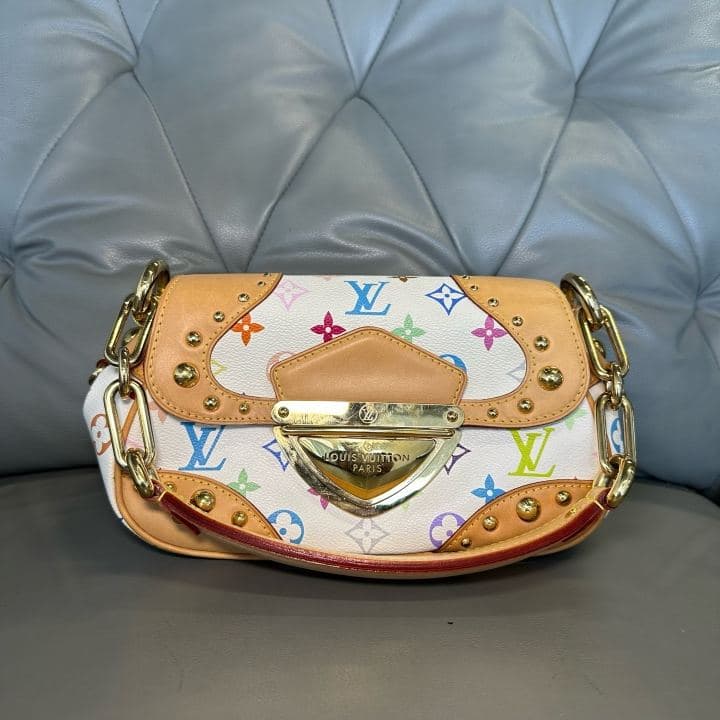 Louis Vuitton Marilyn, White multicolour, condition grade A