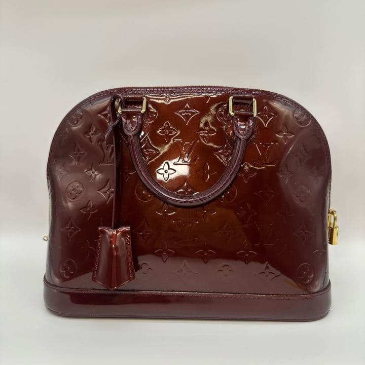 Louis Vuitton Alma, Cherry red, condition grade A