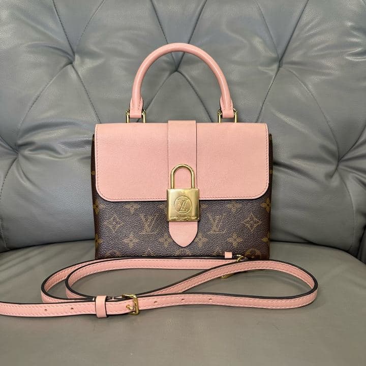 Louis Vuitton Locky BB, Brown / Pink, condition grade A