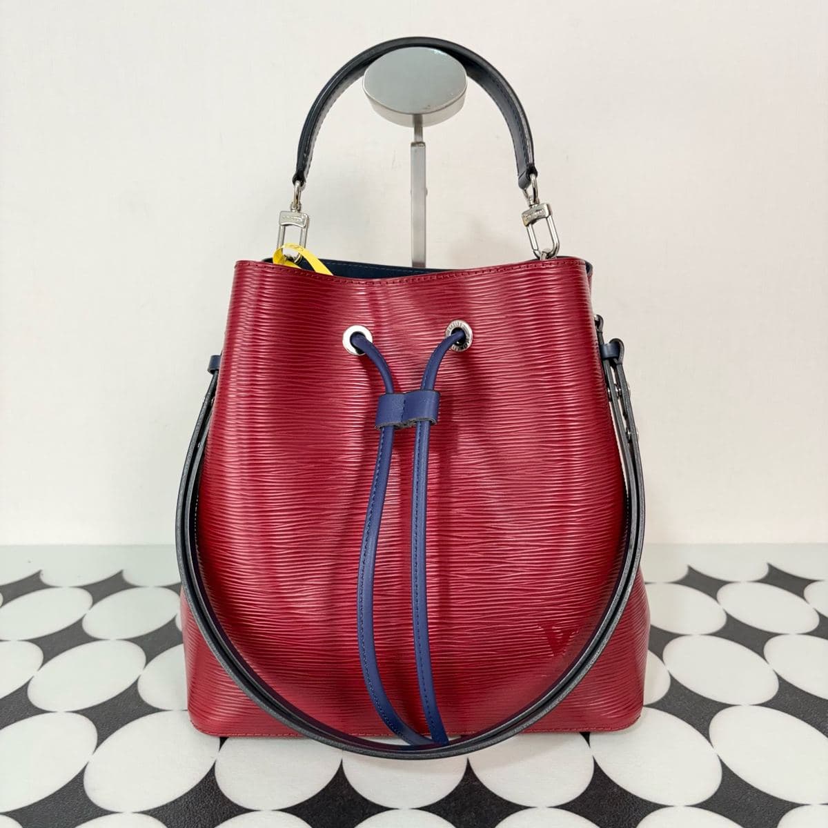 Louis Vuitton Epi Bucket Bag, Red, condition grade A