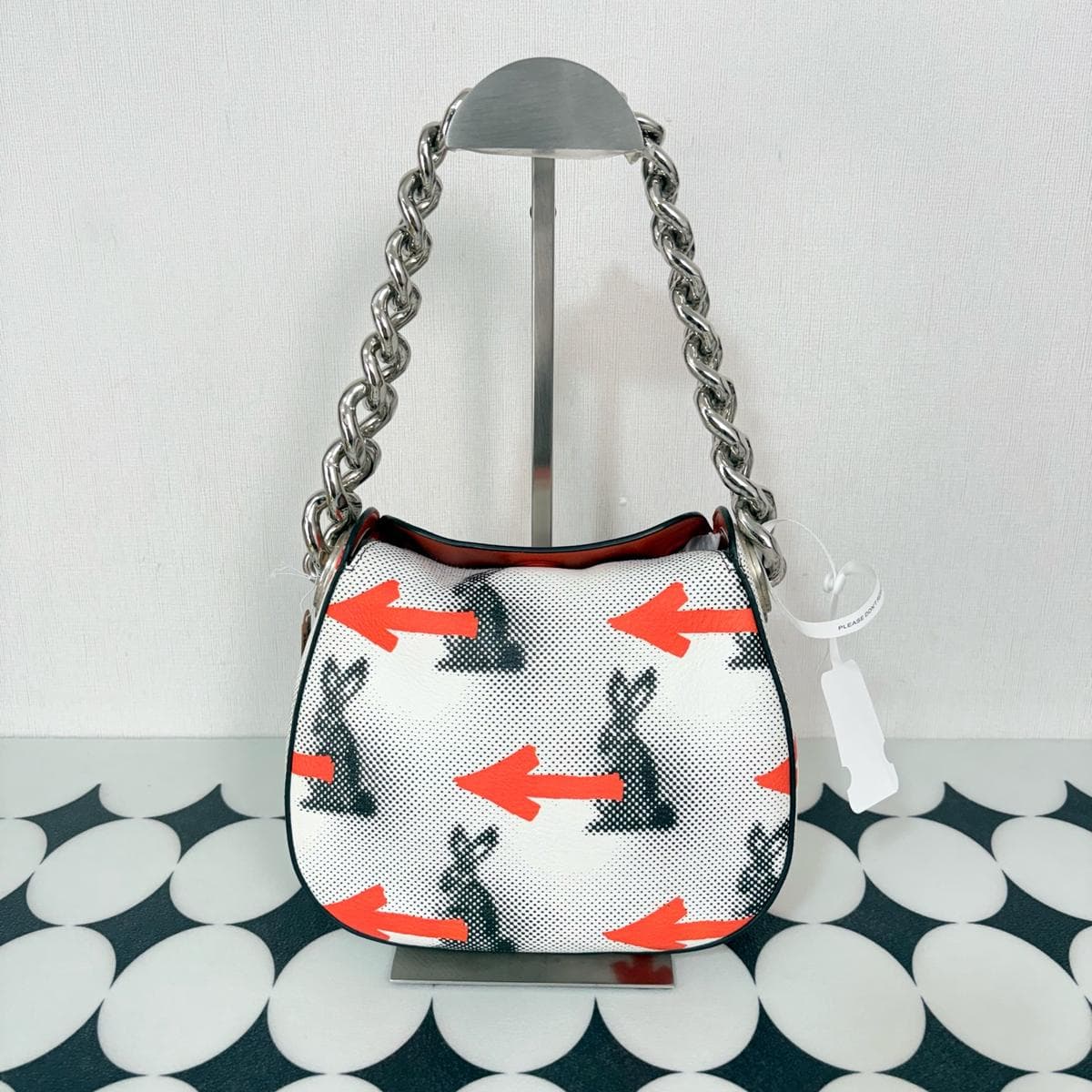 Prada Runway Pixel Rabbit Chain Shoulder Bag — photo 1