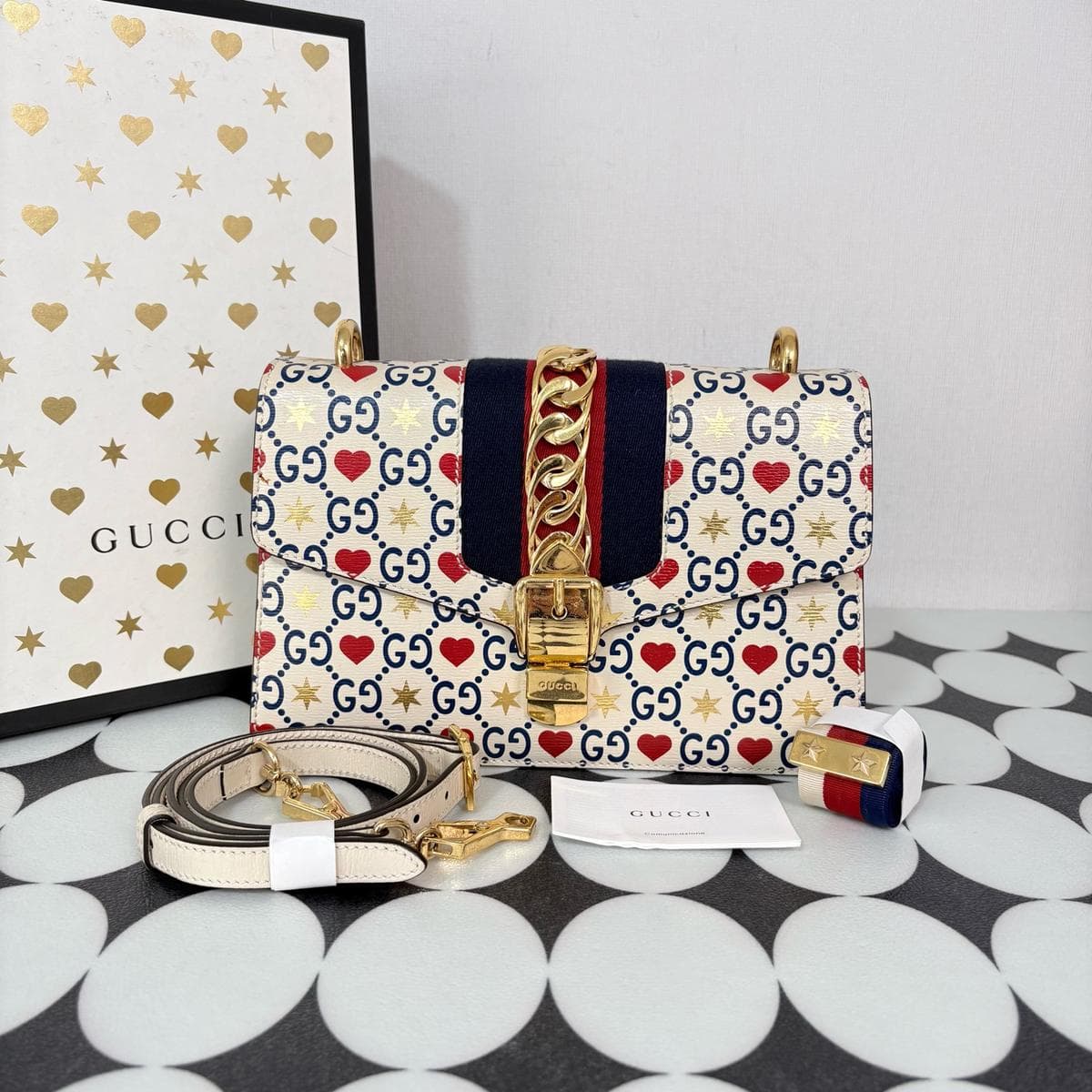 Gucci Sylvie (Valentine's limited edition), , condition grade A